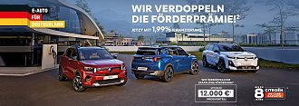 Citro&euml;n verdoppelt die F&ouml;rderpr&auml;mie&sup2;